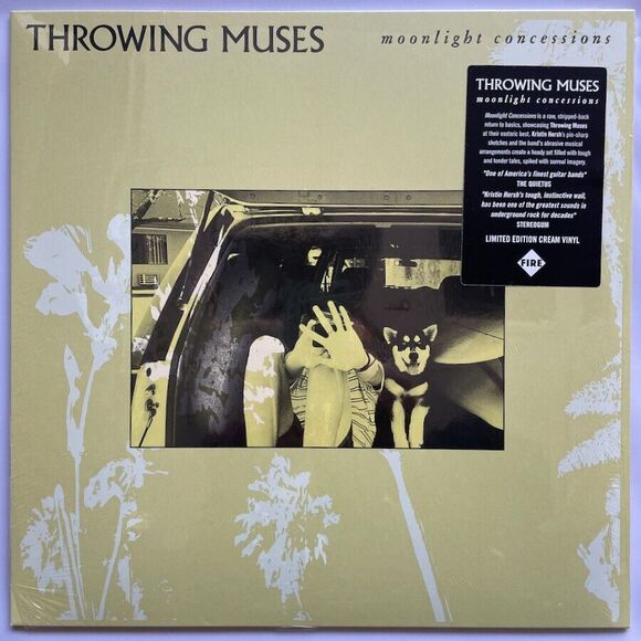 Throwing Muses NEW Moonlight Concessions Limited Cream Vinyl Fire Records 2025 - Picture 1 of 3